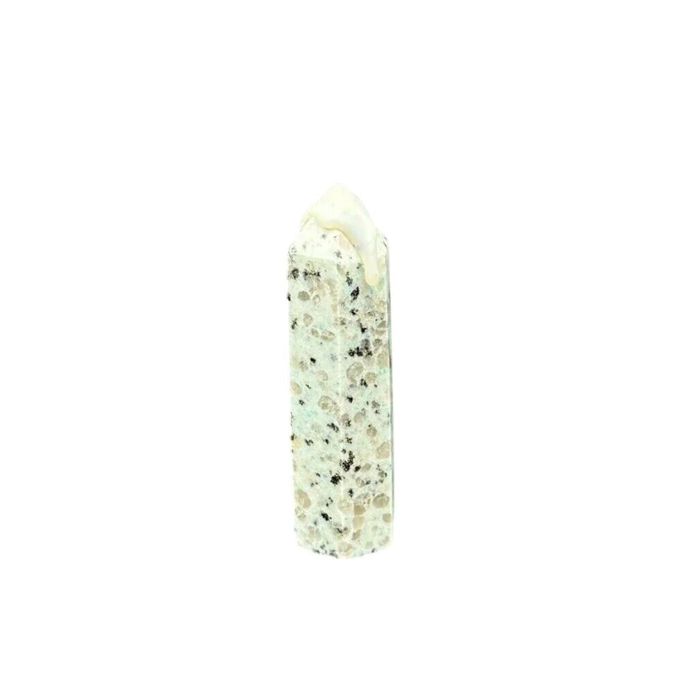 Kiwi Jasper Stone Tower Crystal
